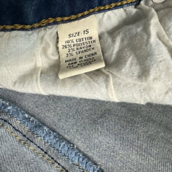 Fabulous Wide Leg Front Pleat Jeans size 15 - Picture 6 of 7